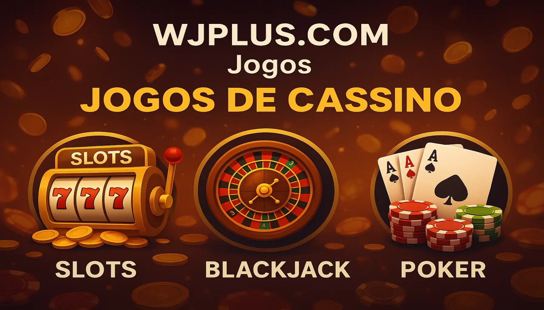 Jogos de cassino online inovadores e emocionantes na WJPLUS.COM