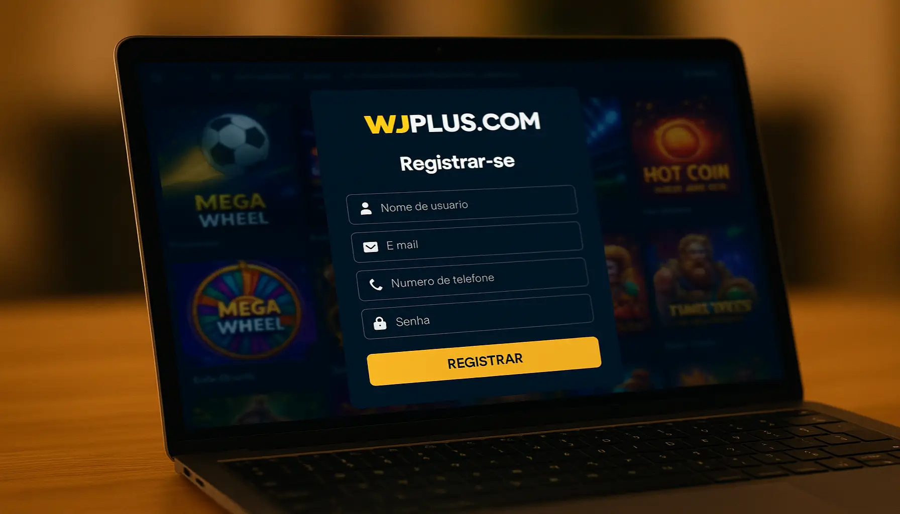 Não Perca tempo, o rRgistro na site WJPLUS.COM